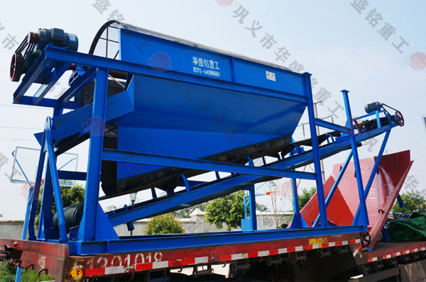 新疆克拉瑪依訂購的滾筒篩砂機(jī)成功發(fā)貨